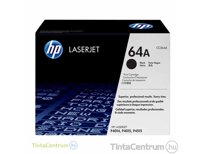 HP 64A (CC364A) fekete [10000 oldal] eredeti toner