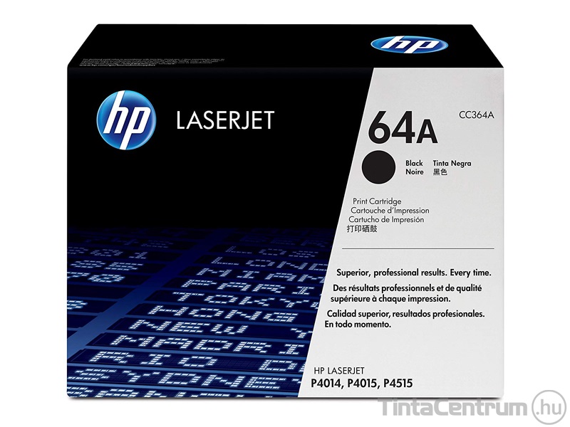 HP 64A (CC364A) fekete [10000 oldal] eredeti toner