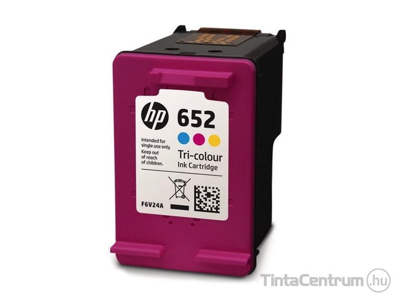 HP 652 (F6V24AE) színes eredeti tintapatron