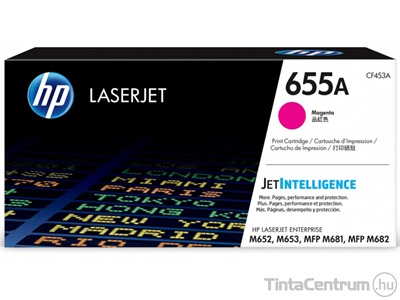 HP 655A (CF453A) magenta [10500 oldal] eredeti toner