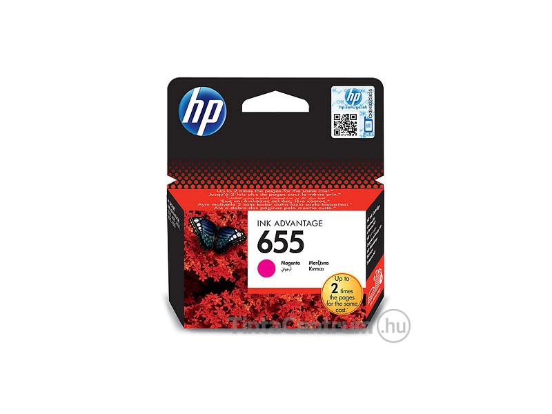 HP 655 (CZ111A) magenta eredeti tintapatron