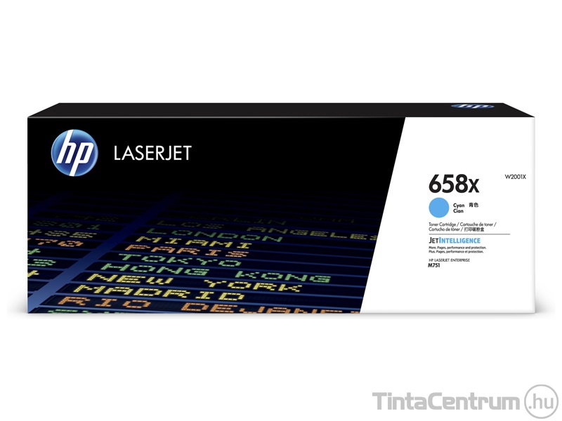 HP 658X (W2001X) ciánkék [28000 oldal] eredeti toner