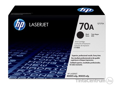 HP 70A (Q7570A) fekete [15000 oldal] eredeti toner