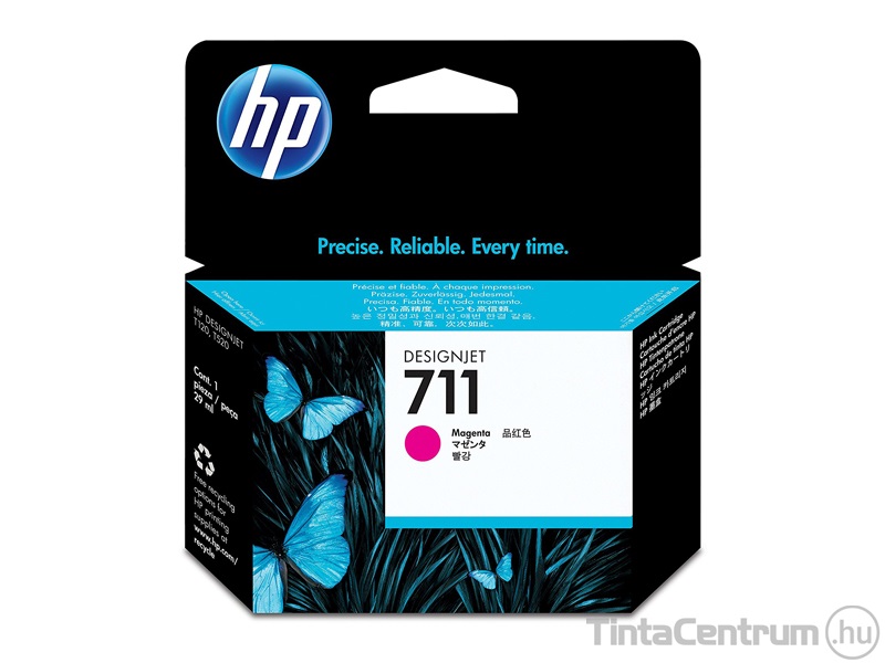 HP 711 (CZ131A) [29ml] magenta eredeti tintapatron