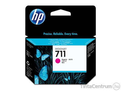 HP 711 (CZ131A) [29ml] magenta eredeti tintapatron