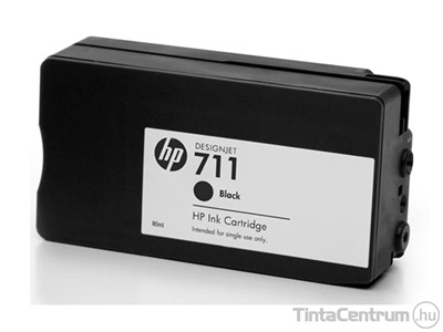 HP 711 (P2V31A) fekete eredeti 2db-os patron csomag