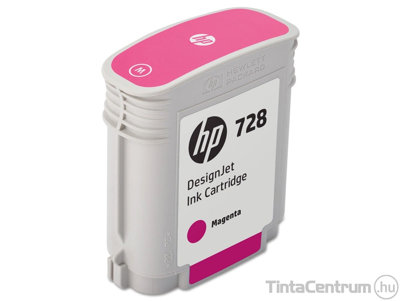 HP 728 (F9J62A) magenta eredeti tintapatron