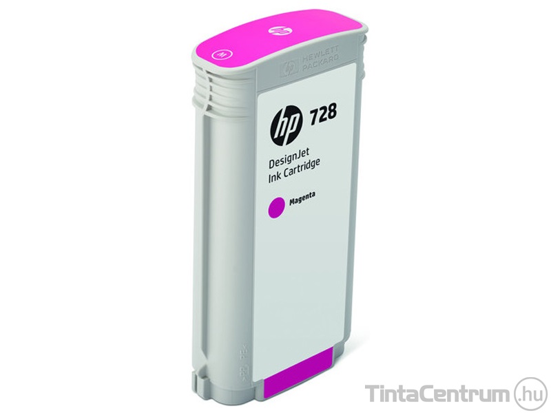 HP 728 (F9J66A) [130ml] magenta eredeti tintapatron