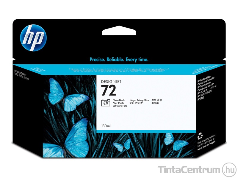 HP 72 (C9370A) [130ml] fotó fekete eredeti tintapatron