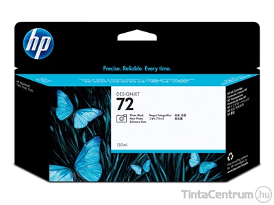 HP 72 (C9370A) [130ml] fotó fekete eredeti tintapatron