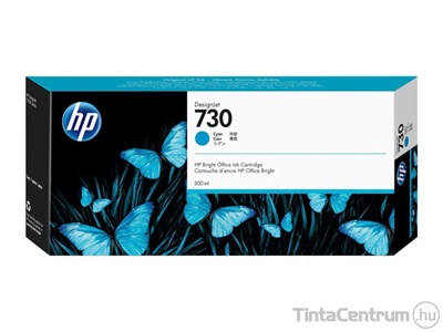 HP 730 (P2V68A) ciánkék eredeti tintapatron