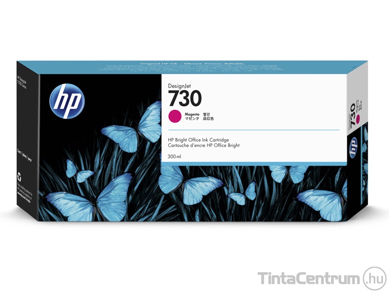 HP 730 (P2V69A) magenta eredeti tintapatron