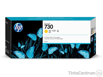 HP 730 (P2V70A) sárga eredeti tintapatron