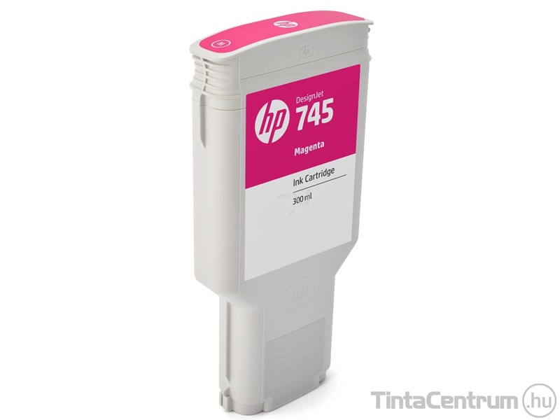 HP 745 (F9K01A) magenta eredeti tintapatron