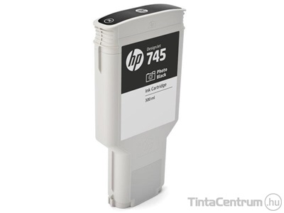 HP 745 (F9K05A) mattfekete eredeti tintapatron