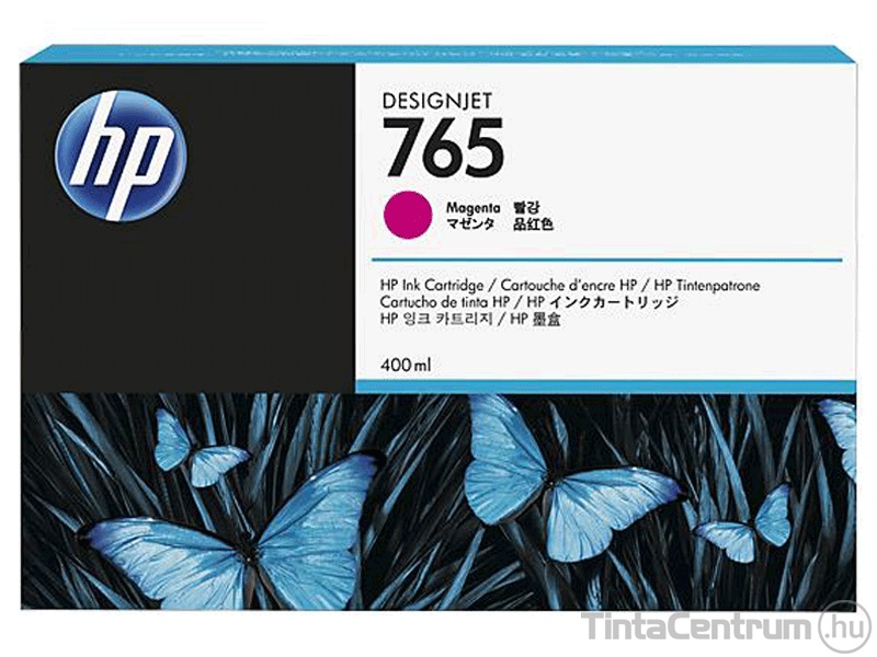 HP 765 (F9J51A) magenta eredeti tintapatron