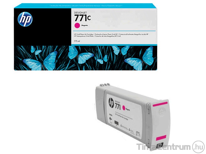 HP 771C (B6Y09A) magenta eredeti tintapatron