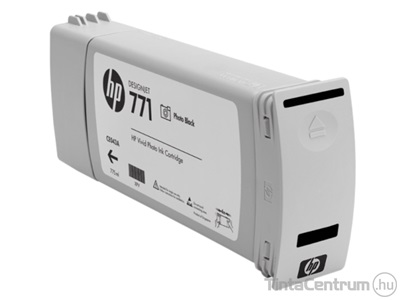 HP 771C (B6Y13A) fotó fekete eredeti tintapatron