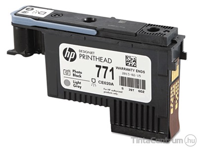 HP 771 (CE020A) (PBK+LGY) nyomtatófej