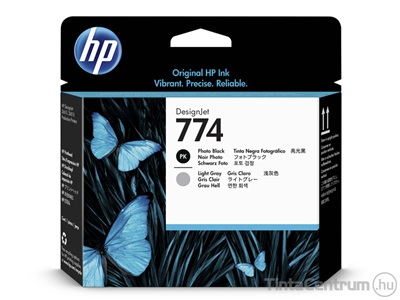 HP 774 (P2W00A) (PBK+LGY) nyomtatófej