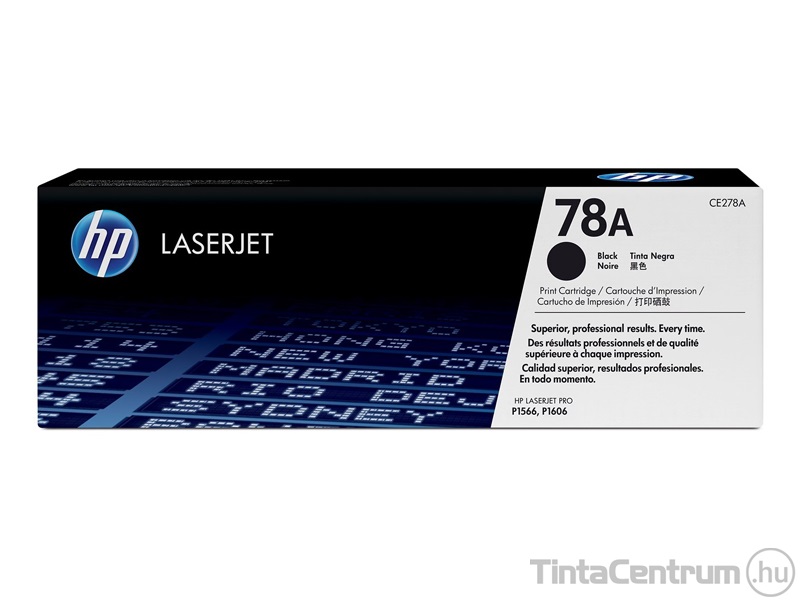 HP 78A (CE278A) fekete [2100 oldal] eredeti toner