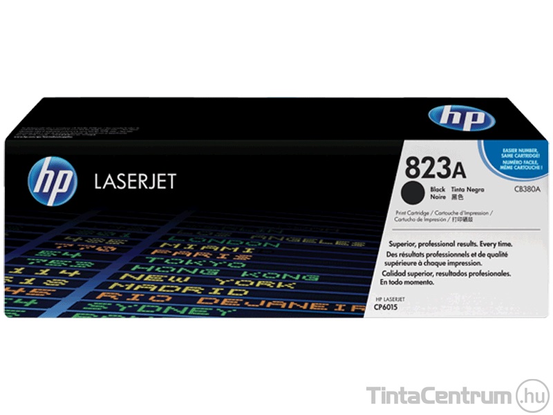 HP 823A (CB380A) fekete [16500 oldal] eredeti toner