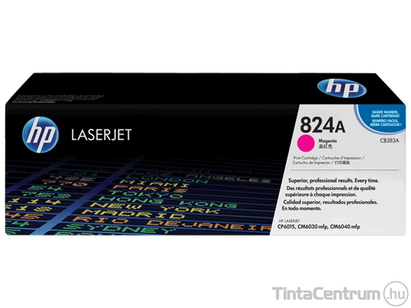 HP 824A (CB383A) magenta [21000 oldal] eredeti toner