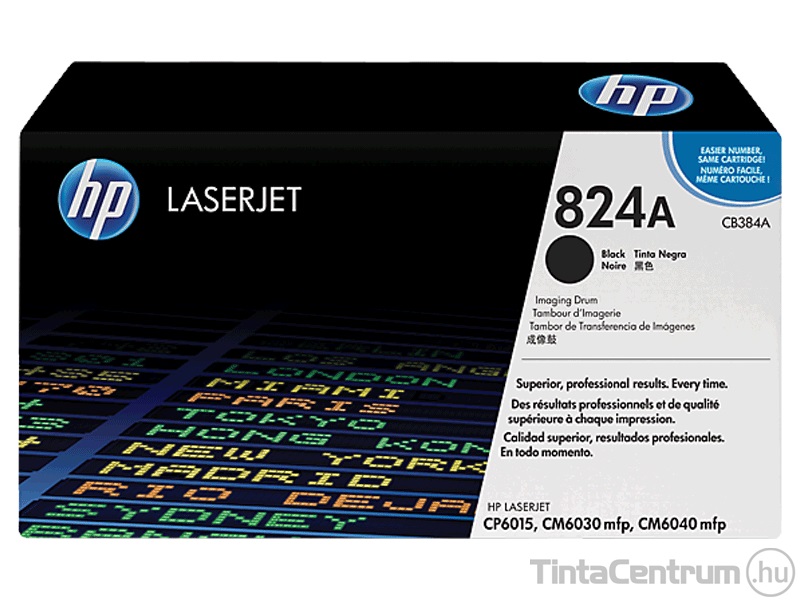 HP 824A (CB384A) fekete [23000 oldal] eredeti dobegység