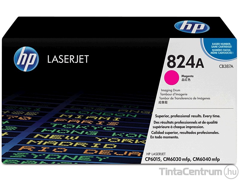 HP 824A (CB387A) magenta [23000 oldal] eredeti dobegység