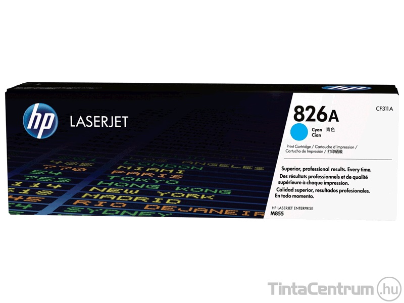 HP 826A (CF311A) ciánkék [31500 oldal] eredeti toner