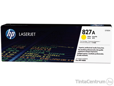 HP 827A (CF302A) sárga [32000 oldal] eredeti toner