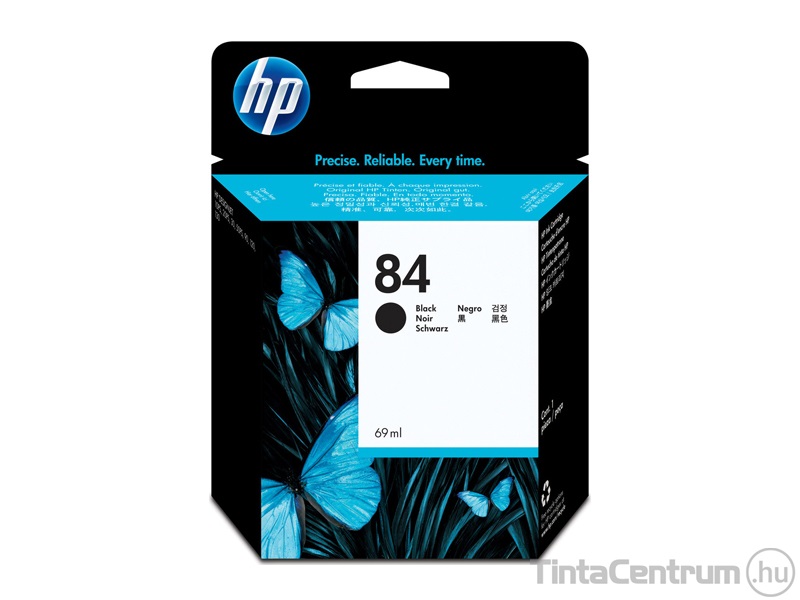 HP 84 (C5016A) fekete eredeti tintapatron