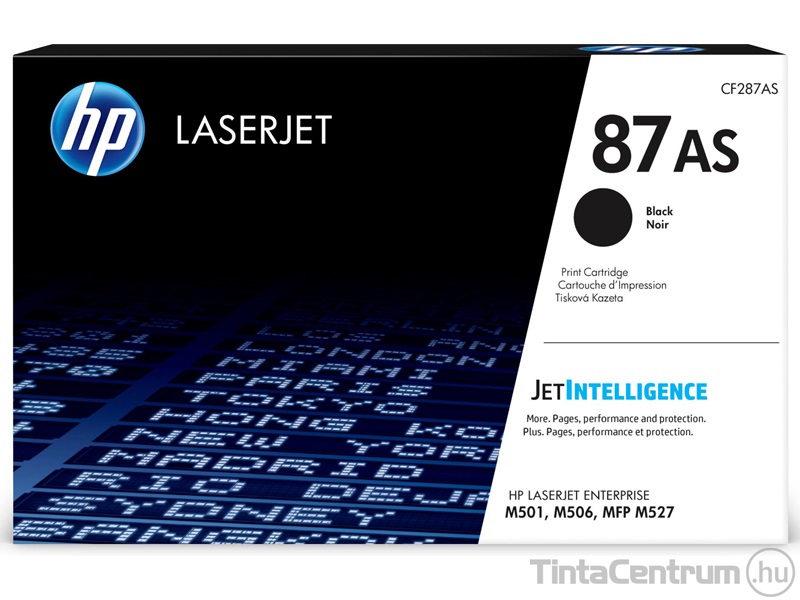 HP 87AS (CF287AS) fekete [6000 oldal] eredeti toner