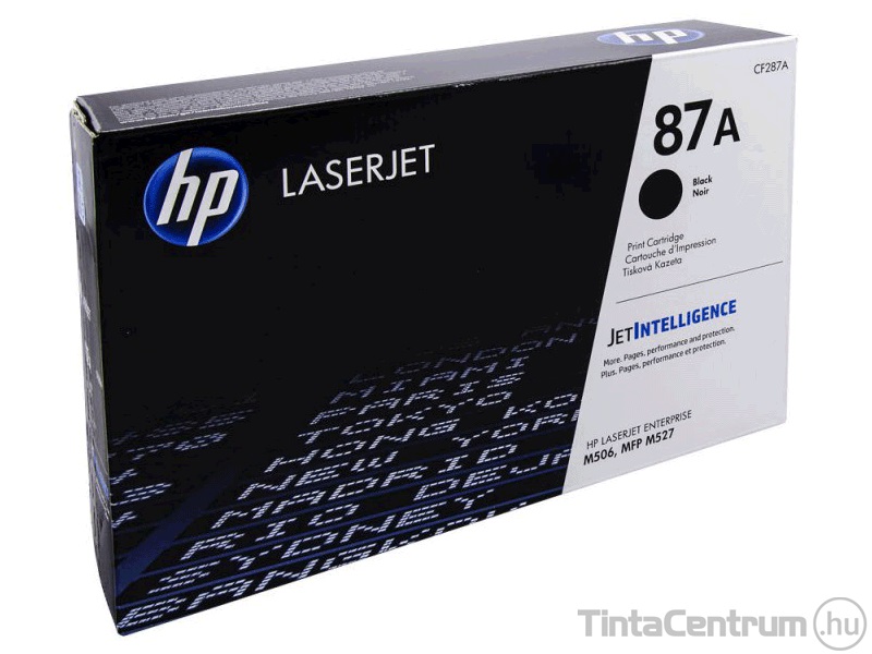 HP 87A (CF287A) fekete [9000 oldal] eredeti toner