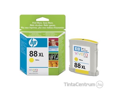 HP 88XL (C9393A) sárga eredeti tintapatron