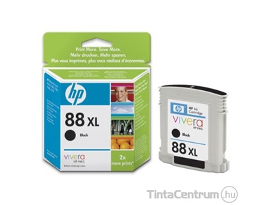 HP 88XL (C9396A) fekete eredeti tintapatron