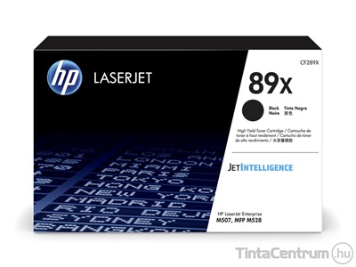 HP 89X (CF289X) fekete [10000 oldal] eredeti toner