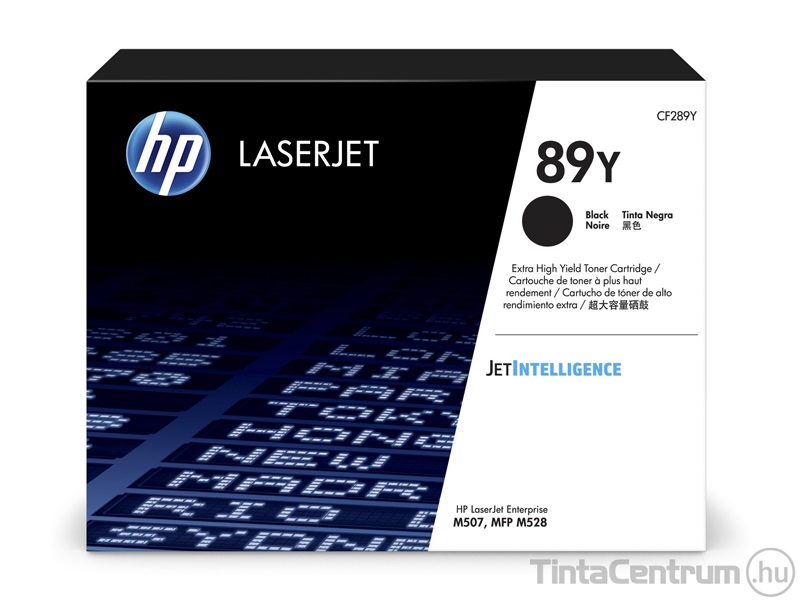 HP 89Y (CF289Y) fekete [20000 oldal] eredeti toner