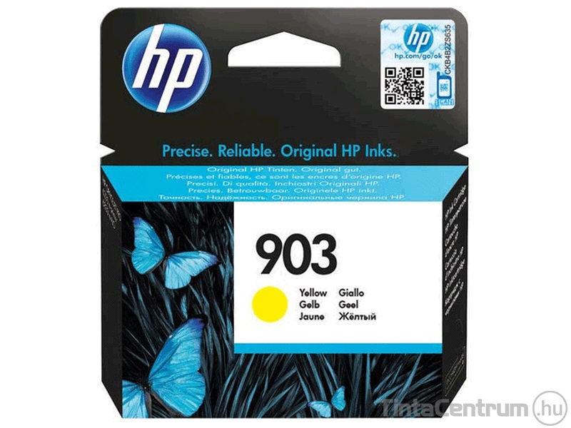 HP 903 (T6L95AE) sárga eredeti tintapatron