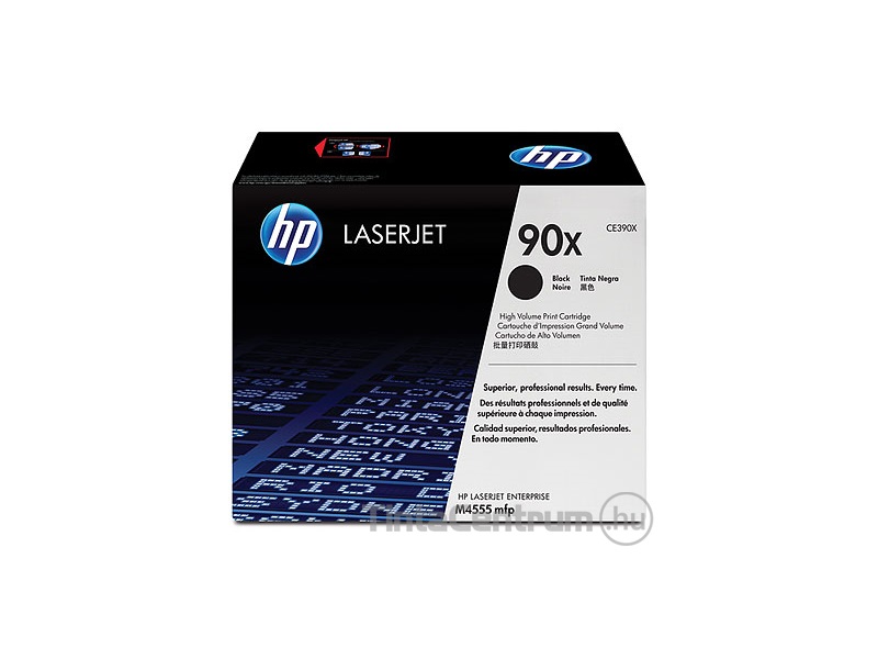 HP 90X (CE390X) fekete [24000 oldal] eredeti toner