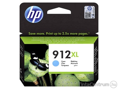 HP 912XL (3YL81AE) ciánkék eredeti tintapatron