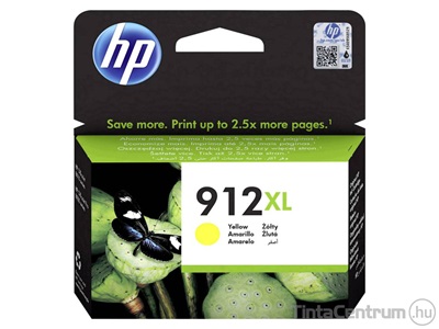 HP 912XL (3YL83AE) sárga eredeti tintapatron