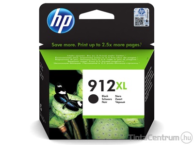 HP 912XL (3YL84AE) fekete eredeti tintapatron