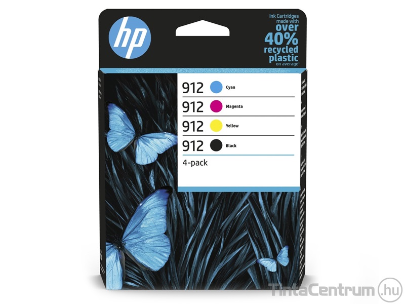 HP 912 (6ZC74AE) (BK,C,M,Y) eredeti 4db-os patron csomag