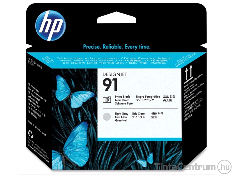 HP 91 (C9463A) (PBK+LGY) nyomtatófej