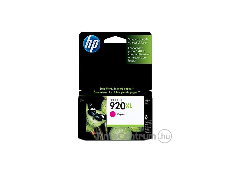 HP 920XL (CD973A) magenta eredeti tintapatron