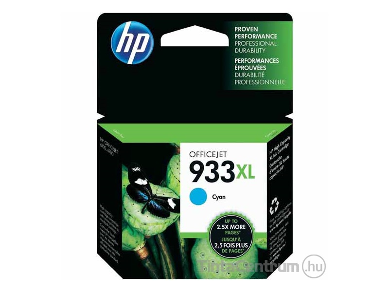 HP 933XL (CN054AE) ciánkék eredeti tintapatron