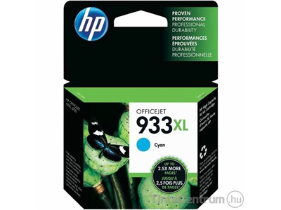 HP 933XL (CN054AE) ciánkék eredeti tintapatron