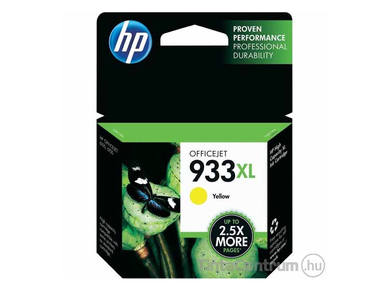 HP 933XL (CN056AE) sárga eredeti tintapatron