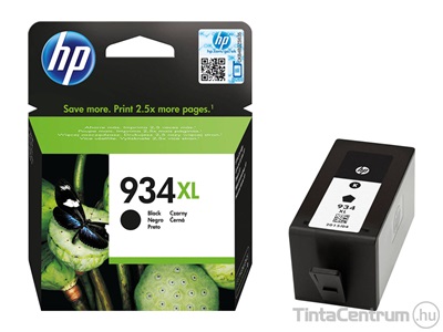 HP 934XL (C2P23AE) fekete eredeti tintapatron